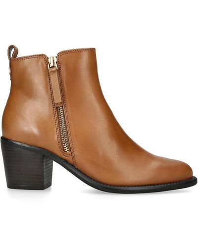 Carvela Kurt Geiger 'secil' Leather Boots - Brown