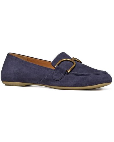 Geox 'd Palmaria J' Slip On Shoes - Blue