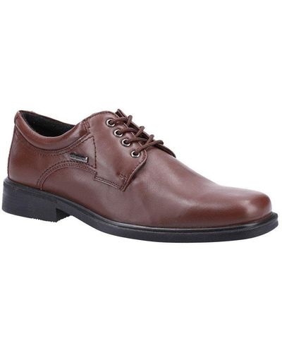 Cotswold 'sudeley 2' Leather Lace Shoes - Brown