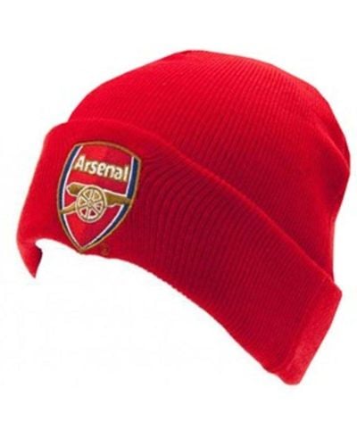 Arsenal Fc Knitted Hat - Pink