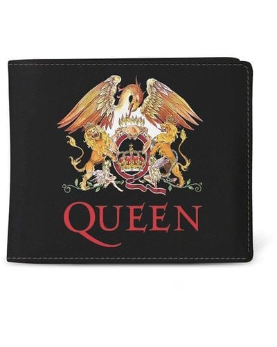 Rocksax Queen Wallet - Crest - Black