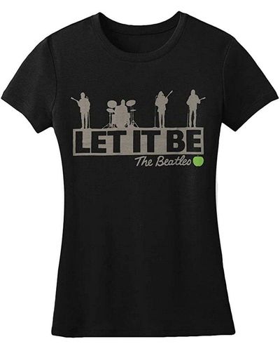 The Beatles Rooftop T-shirt - Black