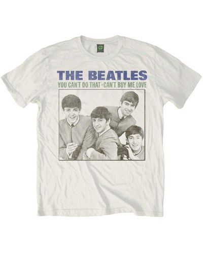 The Beatles You Can ́t Do That T-shirt - White