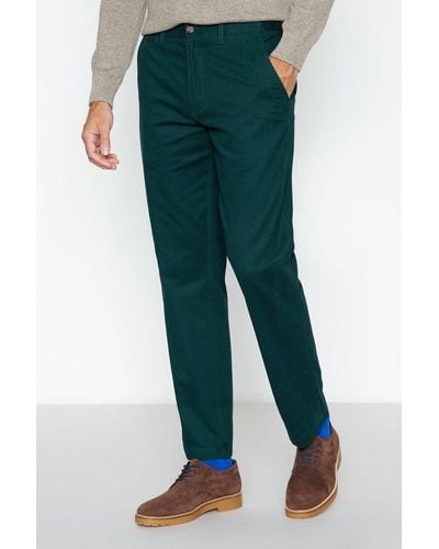 MAINE Regular Fit Cotton Chino Trouser - Green