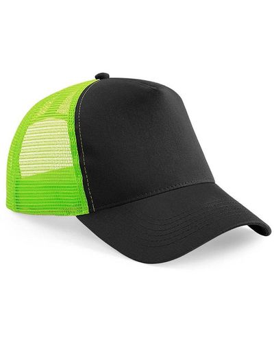 BEECHFIELD® Half Mesh Trucker Cap Headwear - Green