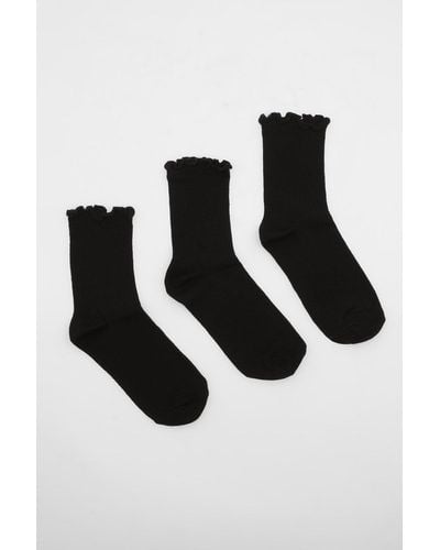 Womens Frilly Socks