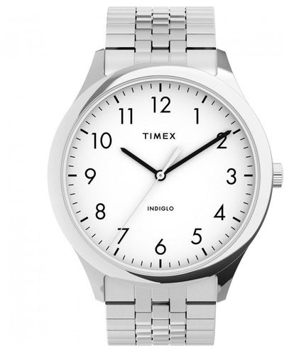 Timex Easy Reader Classic Analogue Quartz Watch - Tw2u39900 - Grey