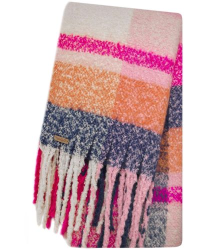Weird Fish Austell Eco Cosy Scarf - Pink