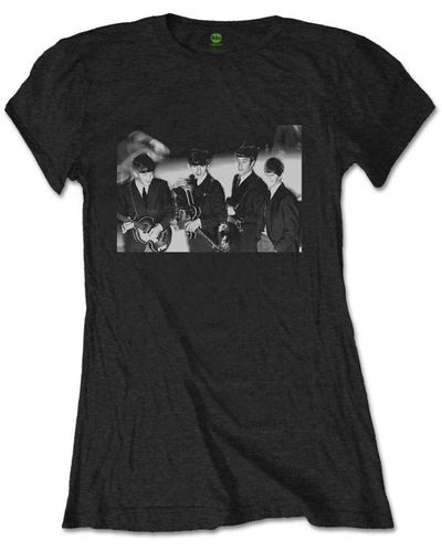 The Beatles Group Shot T-shirt - Black