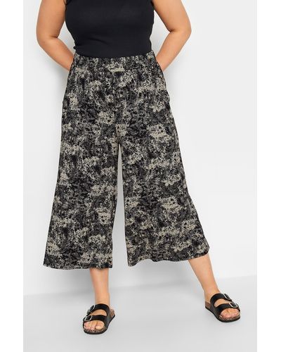 Yours Midaxi Culottes - Brown