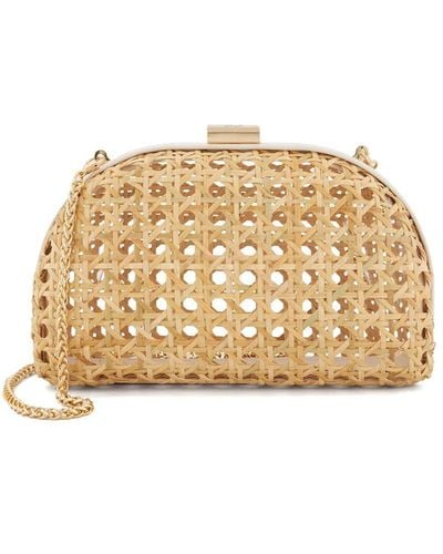 Dune 'elated' Clutch - Natural