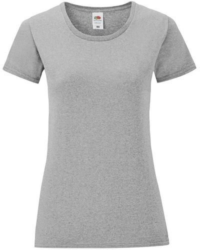 Fruit Of The Loom Iconic 150 Heather T-shirt - Grey