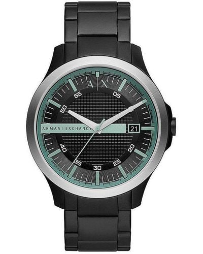 Armani Exchange Stainless Steel Fashion Analogue Quartz Watch - Ax2439 - Black