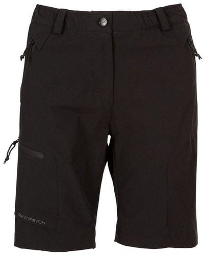 Trespass Libby Dlx Cargo Shorts - Black