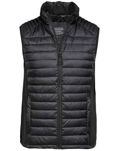 Tee Jays Crossover Quilted Gilet - Black