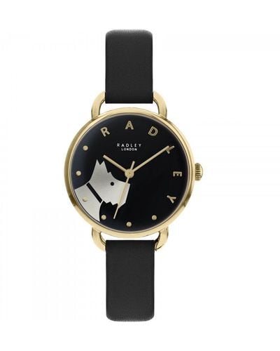 Radley Wood Street Plated Stainless Steel Fashion Analogue Watch - Ry2876 - Black