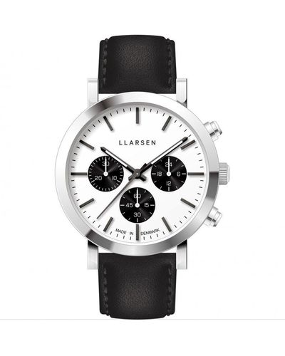 Llarsen Nor Stainless Steel Fashion Analogue Quartz Watch - 149swb3-sink20 - White