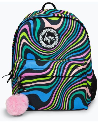 Hype Wavey Rainbow Backpack - Grey