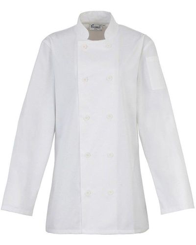 PREMIER Long-sleeved Chef Jacket - White