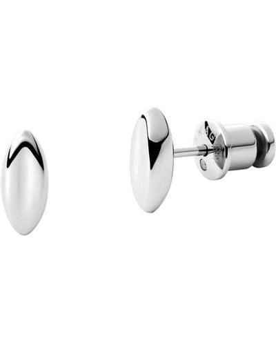 Skagen 'kariana' Stainless Steel Earrings - Skj1515040 - Metallic