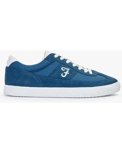 Farah 'stanton' Casual Lace Up Trainers - Blue