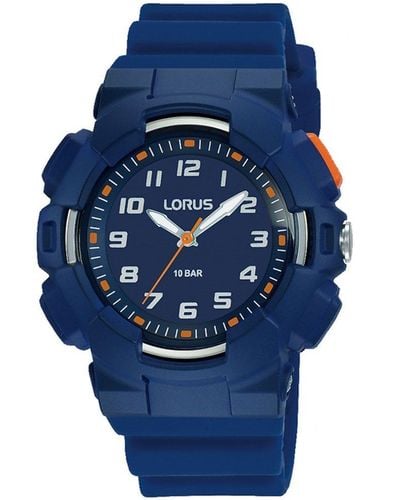 Lorus Plastic/resin Classic Analogue Quartz Watch - R2349nx9 - Blue