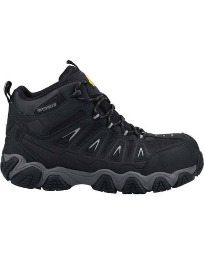 Amblers As801 Waterproof Leather Safety Boots - Black