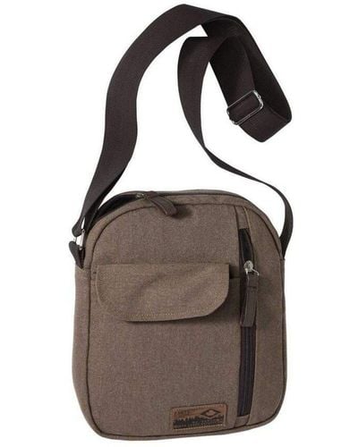 Atlas For Men Multi Pocket Crossbody Bag - Brown