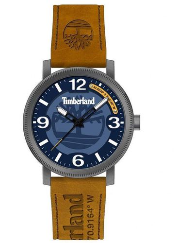 Timberland Scusset Stainless Steel Fashion Analogue Quartz Watch - Tdwga2101503 - Blue
