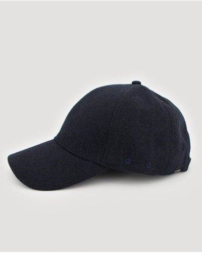 Steel & Jelly Wool Baseball Cap - Blue