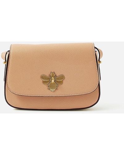 Accessorize Bee Cross-body Bag - Natural