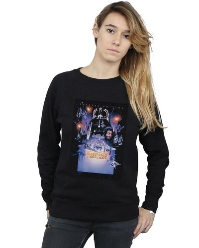 Star Wars Episode V Movie Poster Sweatshirt - Blue