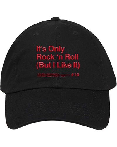 The Rolling Stones It ́s Only Rock N Roll Baseball Cap - Black