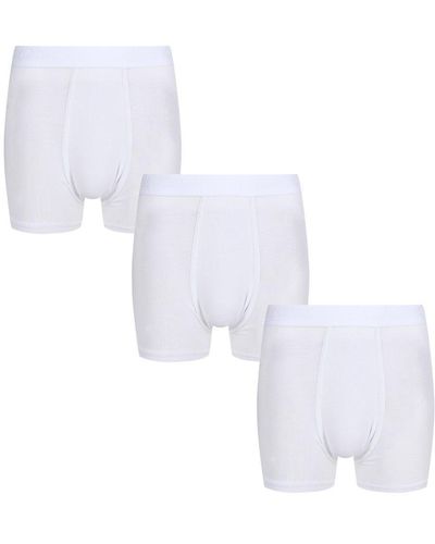 Pringle of Scotland 3 Pair Pack Hipster Trunk - White