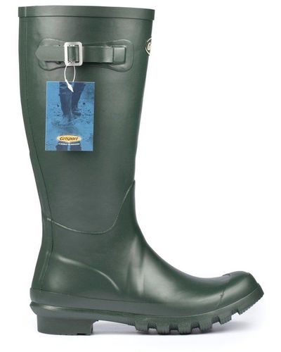 Grisport Rubber Wellington Boots - Green