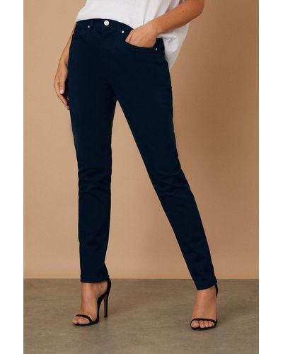 Wallis Petite Blue Skinny Jeans