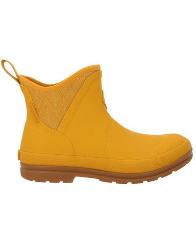 Muck Boot Yellow 'muck Originals' Ankle Wellingtons Boot - Orange