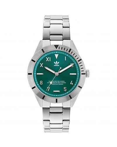 adidas Edition Three Stainless Steel Fashion Analogue Watch - Aofh22060 - Green