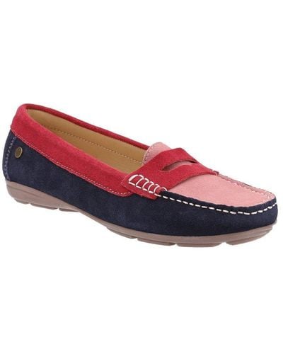 Hush Puppies 'margot Multi' Slip-on Shoes - Red