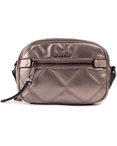 Refresh Quilted Handbag - Brown