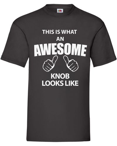 60 SECOND MAKEOVER This Is What An Awesome Knob Looks Like Tshirt - Black