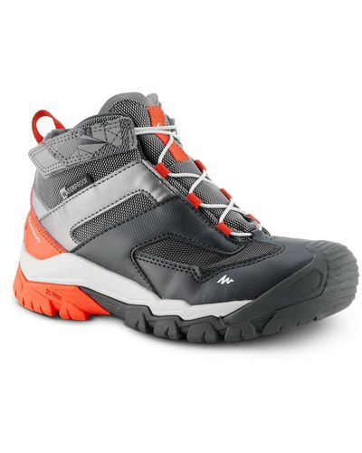 Quechua Waterproof Walking Boots - 28-34 - Grey