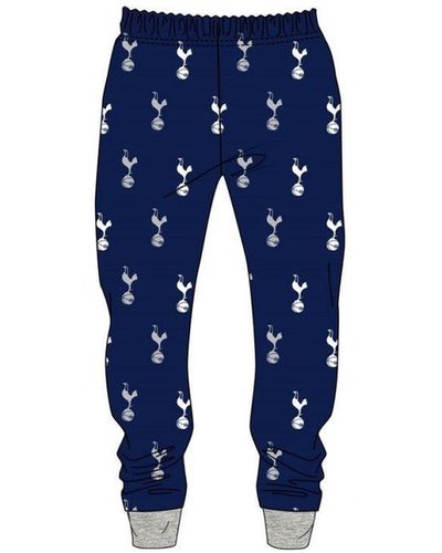 Tottenham Hotspur Fc Fleece Lounge Trousers - Blue