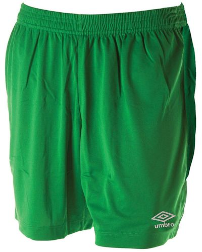 Umbro Mens Club Shorts - Green