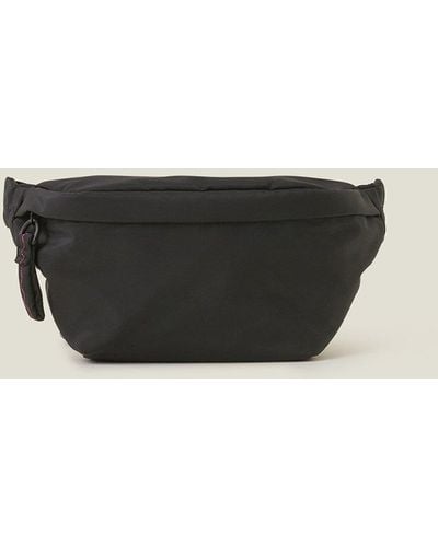 Accessorize Nylon Core Bum Bag - Black
