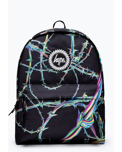 Hype Rainbow Barb Backpack - Black