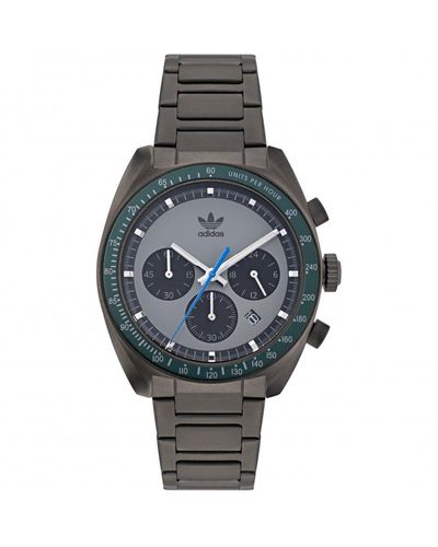 adidas Originals Edition One Chrono Stainless Steel Fashion Analogue Watch - Aofh22007 - Grey