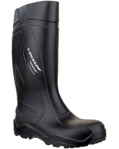 Dunlop 'purofort+' Safety Wellington Boots - Black