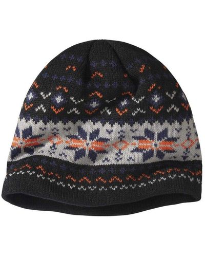 Atlas For Men Knitted Fleece Lined Winter Hat - Black