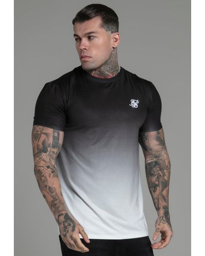 SIKSILK Fade T-shirt - Grey